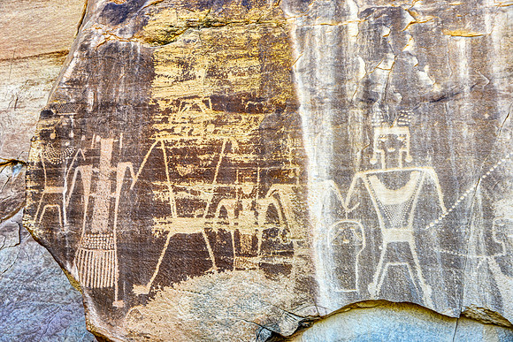 Vernal petroglyphs