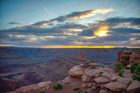 Dead Horse point sunset